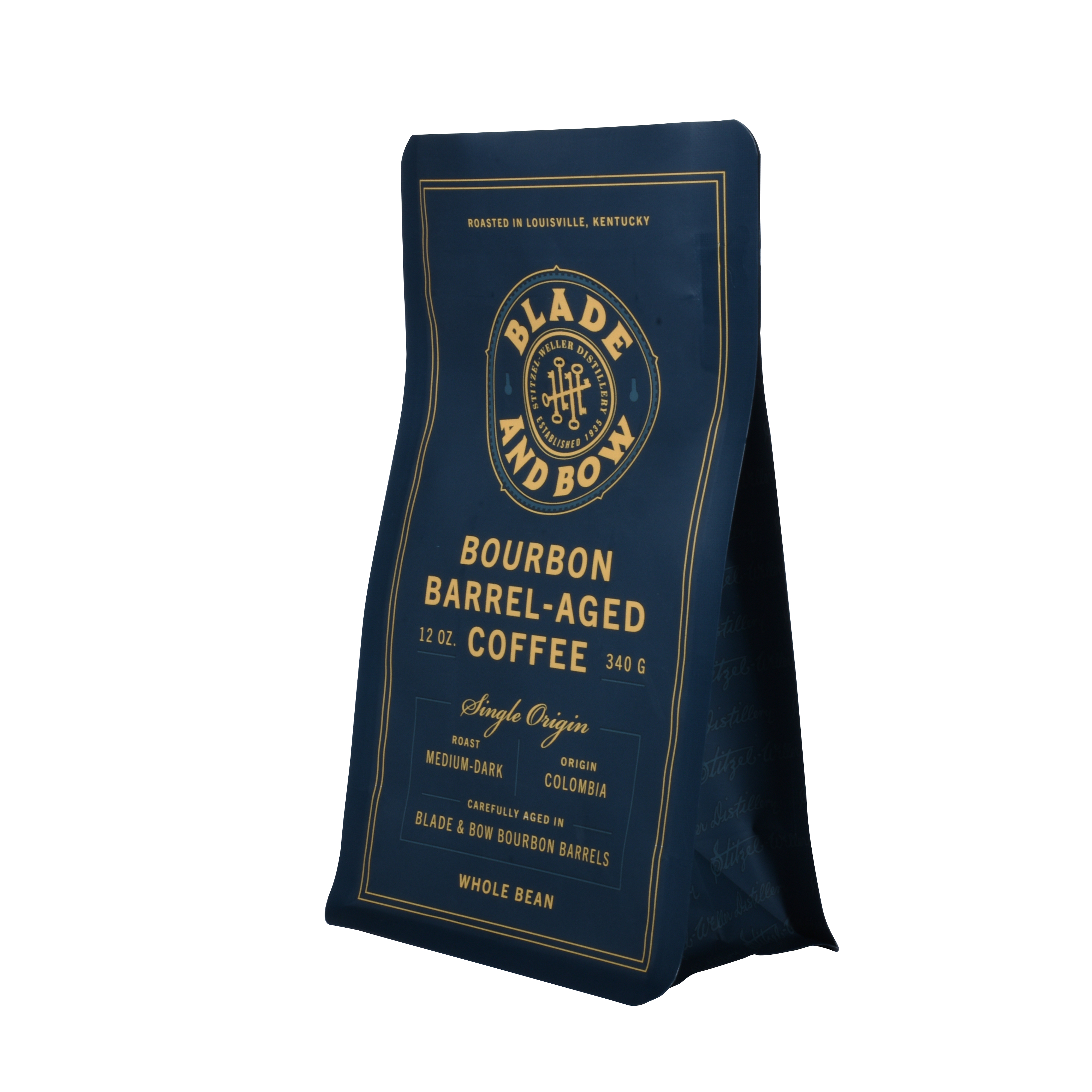 buen calidad Bolsa de fondo plano de café compostable de 12 oz venta al por mayor