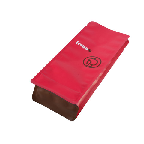 Bolsas de café biodegradables rojas personalizadas