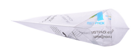 Bolsas compostables certificadas transparentes personalizadas