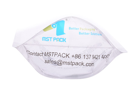 Bolsas compostables certificadas transparentes personalizadas