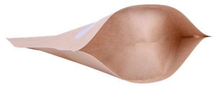 Bolsas 100 biodegradables de papel kraft con ventana