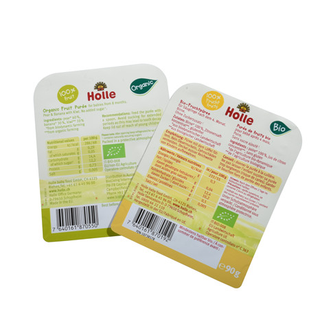 Bolsas de alimentos certificadas personalizadas