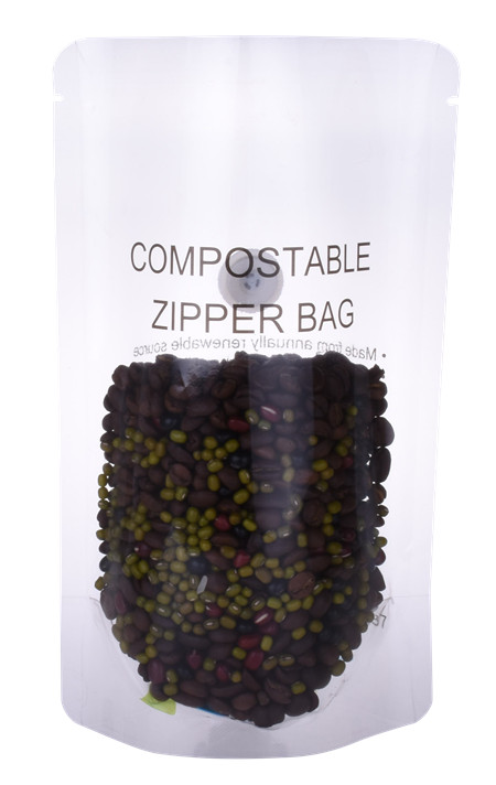 Bolsas transparentes compostables impresas personalizadas
