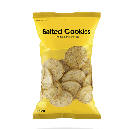 Bolsas de embalaje de patatas fritas de grado de seguridad alimentaria impresas personalizadas