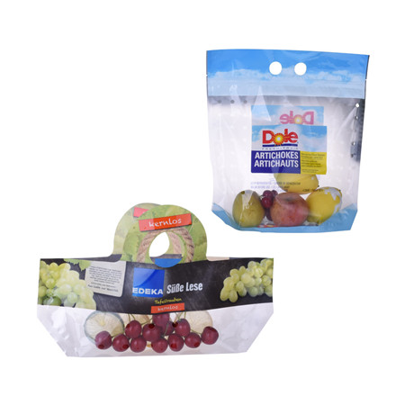 Embalaje de bolsa de plástico de fruta al por mayor personalizado