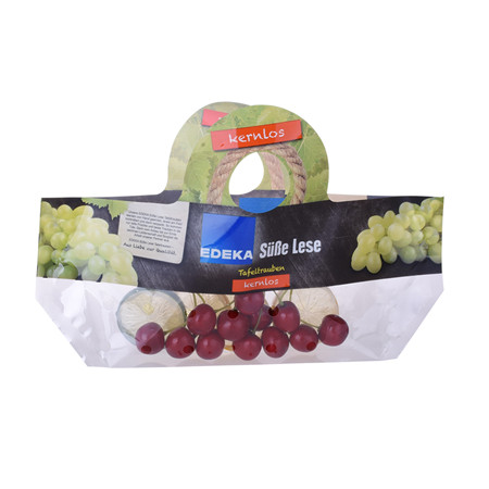 Bolsas de embalaje de frutas de plástico transparente personalizadas