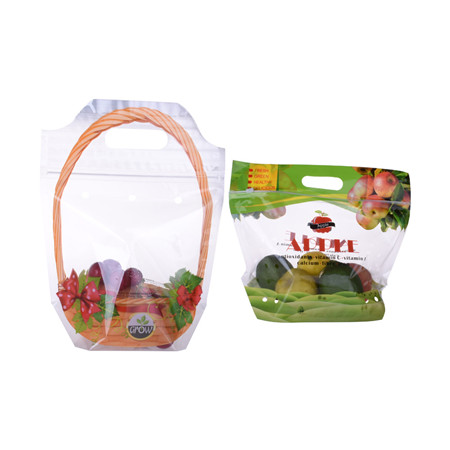 Embalaje de bolsa de plástico de fruta al por mayor personalizado