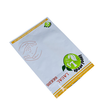 Bolsas de almacenamiento de alimentos para semillas y brotes con impresas personalizadas