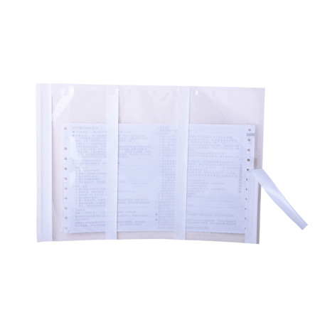 Bolsas de mensajero transparentes personalizadas
