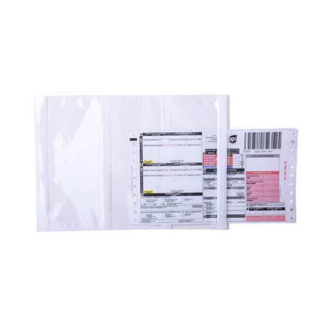 Bolsas de mensajero transparentes personalizadas