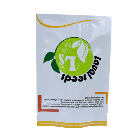 buen calidad Bolsas de almacenamiento de alimentos para semillas y brotes con impresas personalizadas venta al por mayor