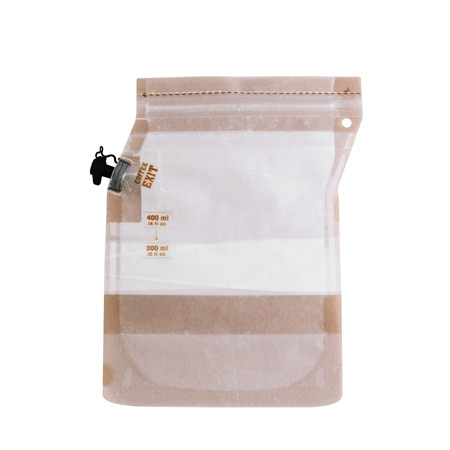 Bolsa de filtro de café transparente