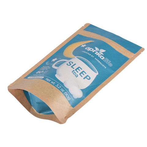 Bolsas de embalaje de té de papel kraft personalizadas