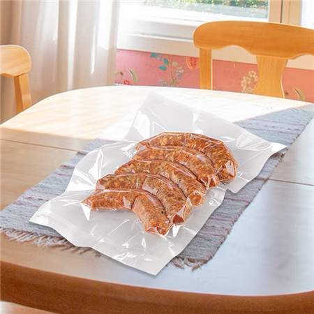 Bolsas de sellado al vacío compostables personalizadas para la conservación de alimentos
