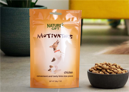 Bolsas de comida para mascotas impresas personalizadas en varios diseños