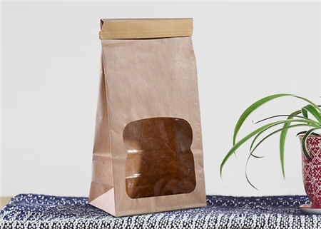 buen calidad Bolsas biodegradables de papel Kraft marrón o blanco personalizadas venta al por mayor