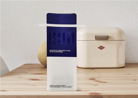 Bolsas de café compostables diseñadas personalmente