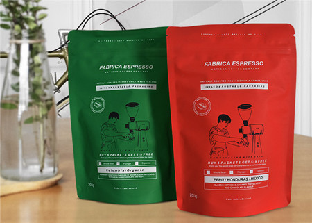 Bolsas de café compostables personalizadas