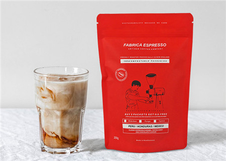 Bolsas vacías de embalaje de polvo de café con fuelle lateral de 12 oz con válvula y cremallera costa rica