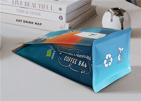 buen calidad Bolsa de café de fondo cuadrado plano venta al por mayor