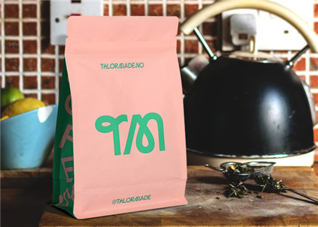 Bolsa de café con válvula y ziplock