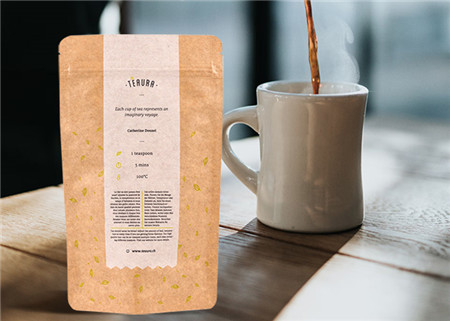 Bolsa de embalaje de granos de café