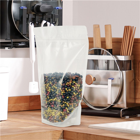 Bolsas compostables transparentes rentables personalizadas